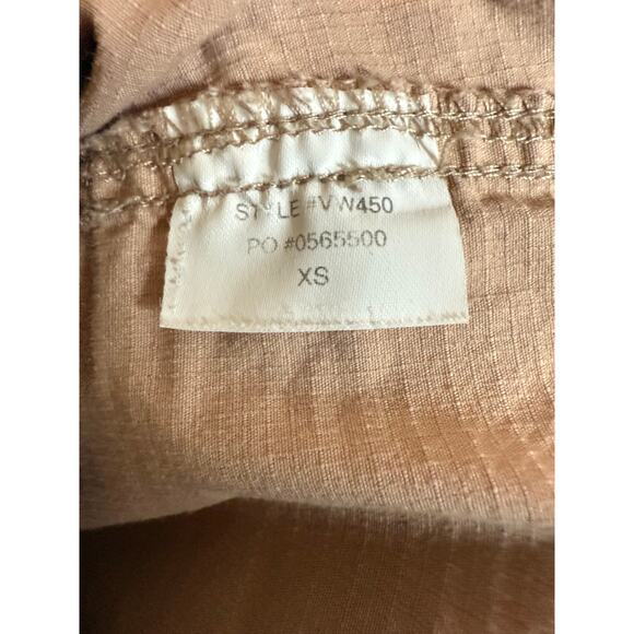 Vuori Womens Pink Ripstop Raw Hem Drawstring Pants - XS VW450 - Picture 6 of 9